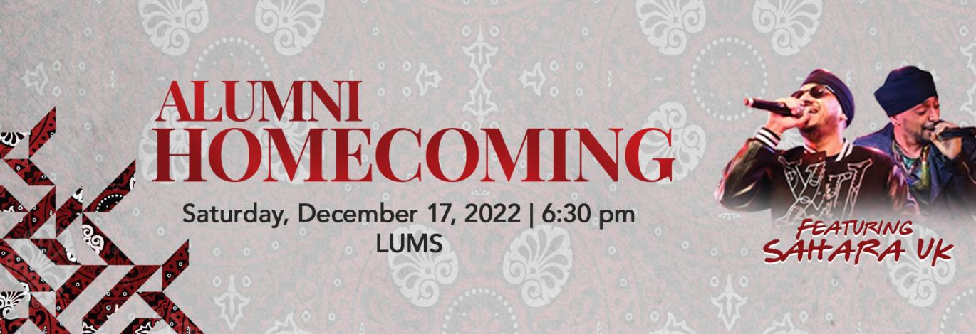 Banner - Alumni Homecoming 2022